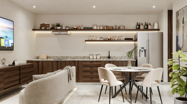 Departamento en venta en Santa Rita Cholul, Mérida — foto 3 de 10