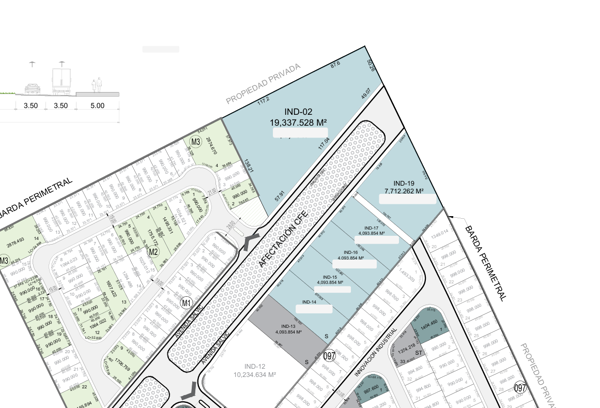 Terreno en Venta en Ciudad Satelite del Norte, Salinas Victoria, Nuevo León 2