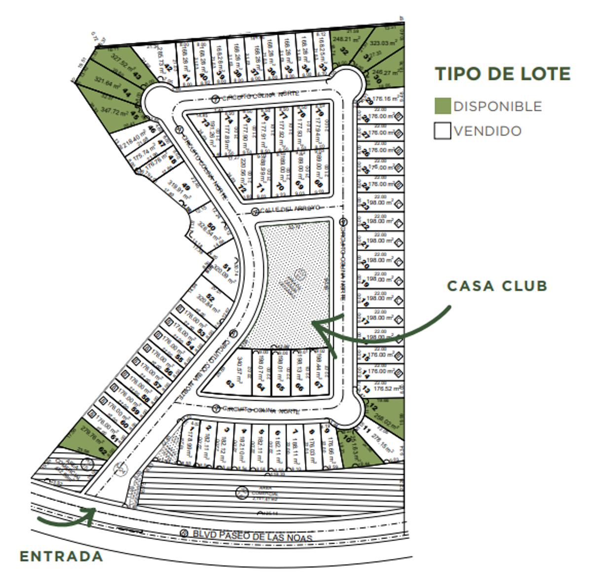 Terreno en venta en Los Viñedos, Torreón