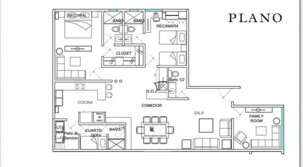 Departamento en Renta en Privada Fundadores, Monterrey, Nuevo León 2