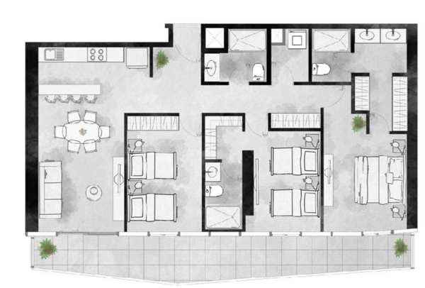 Departamento en Venta en Santa Maria, Monterrey, Nuevo León 2