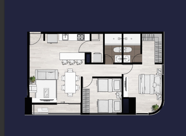 Departamento en Venta en Centro, Monterrey, Nuevo León 2