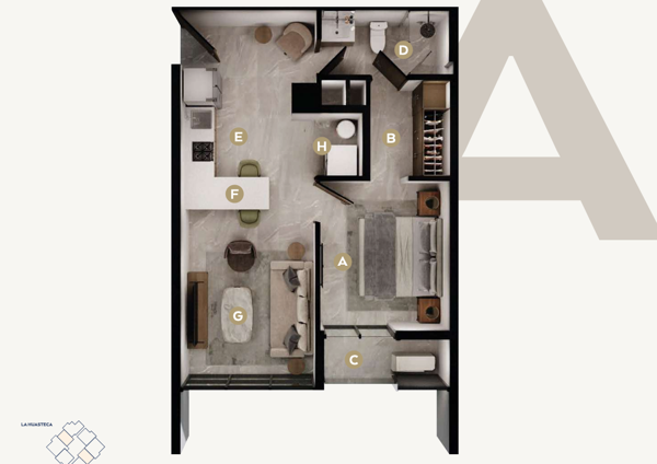 Departamento en Venta en El Lechugal, Santa Catarina, Nuevo León 2