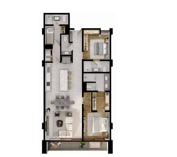 Departamento en Venta en Del Valle, San Pedro Garza García, Nuevo León 2