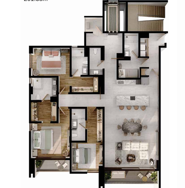 Departamento en Venta en Del Valle, San Pedro Garza García, Nuevo León 2
