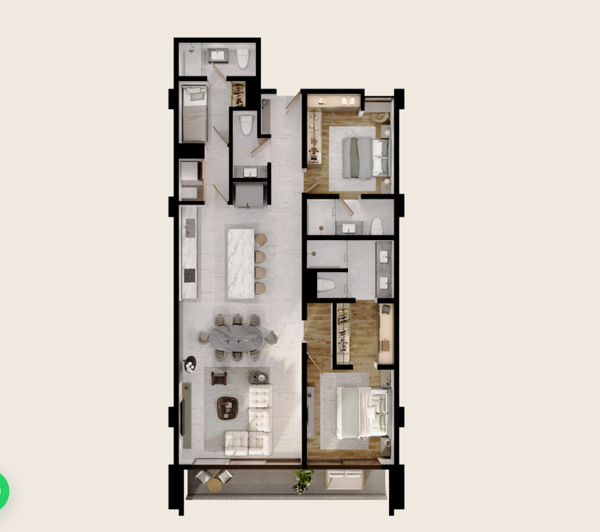 Departamento en Venta en Del Valle, San Pedro Garza García, Nuevo León 2