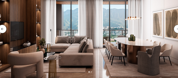 Departamento en Venta en Zona Valle Oriente, San Pedro Garza García, Nuevo León 3