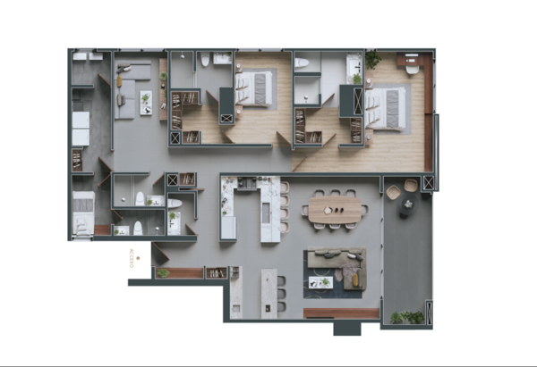 Departamento en Venta en Zona Valle Oriente, San Pedro Garza García, Nuevo León 2