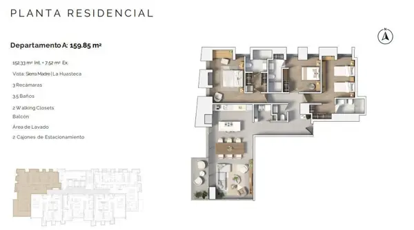 Departamento en Venta en Loma Larga, Monterrey, Nuevo León 2
