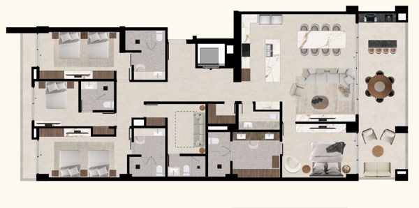 Departamento en Venta en Punta de Mita, Bahía de Banderas, Nayarit 2
