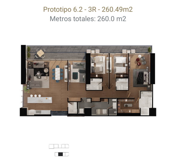 Departamento en Venta en Ampliación Fuentes del Pedregal, Tlalpan, Ciudad de México 2