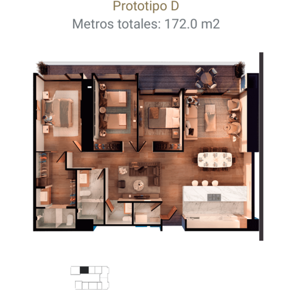 Departamento en Venta en Ampliación Fuentes del Pedregal, Tlalpan, Ciudad de México 2
