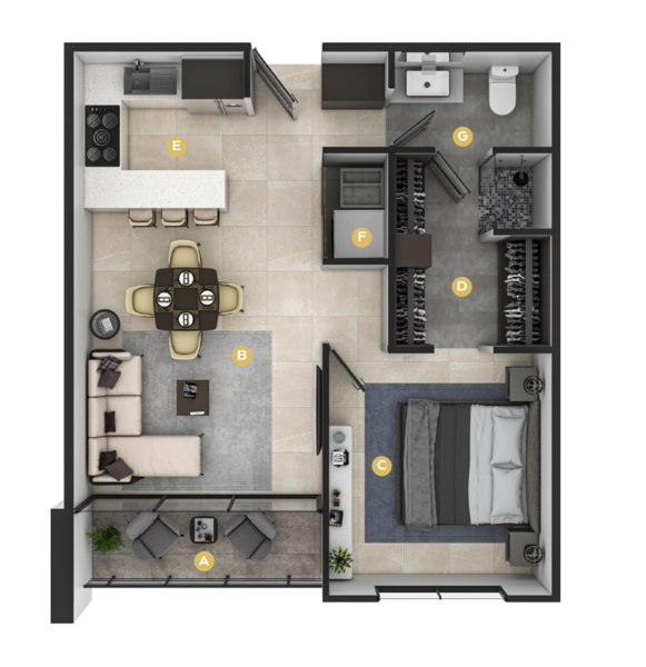 Departamento en Venta en Residencial Dinastía, Monterrey, Nuevo León 2