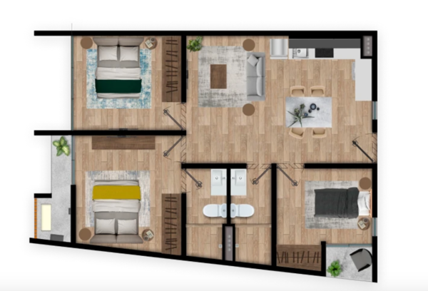 Departamento en Venta en Bernardo Reyes, Monterrey, Nuevo León 2