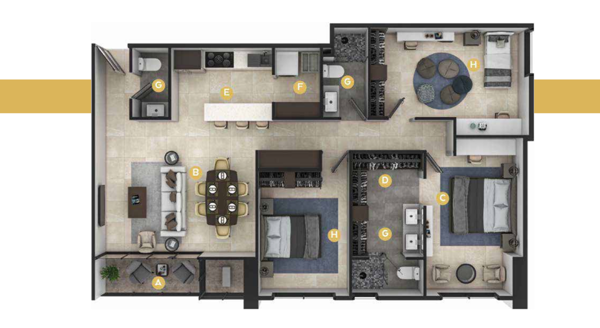 Departamento en Venta en Residencial Dinastía, Monterrey, Nuevo León 2