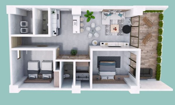 Departamento en Venta en Telleria, Mazatlán, Sinaloa 2