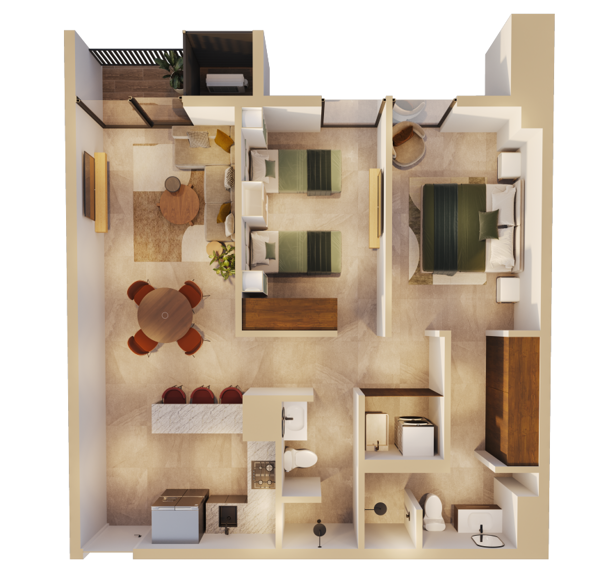 Departamento en Venta en El Lechugal, Santa Catarina, Nuevo León 2