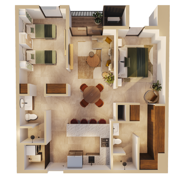 Departamento en Venta en El Lechugal, Santa Catarina, Nuevo León 2