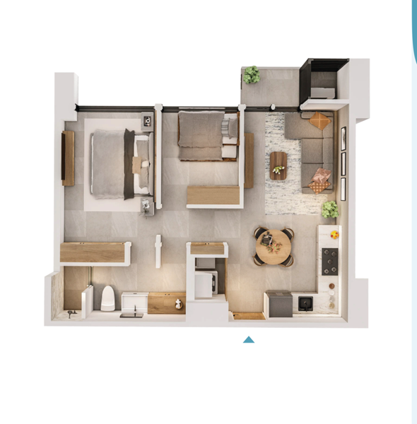 Departamento en Venta en Bosques del Poniente, Santa Catarina, Nuevo León 2