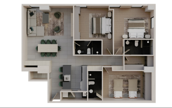 Departamento en Venta en Loma Blanca, Santa Catarina, Nuevo León 2
