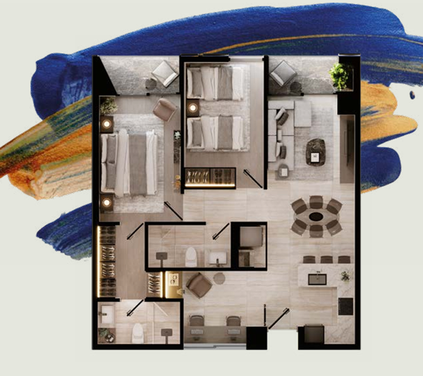 Departamento en Venta en Huasteca Real, Santa Catarina, Nuevo León 2