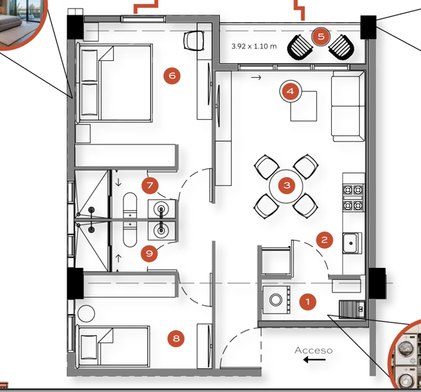 Departamento en Venta en Jardines Roma, Monterrey, Nuevo León 2