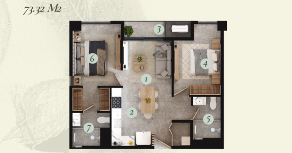 Departamento en Venta en Centro, Monterrey, Nuevo León 2
