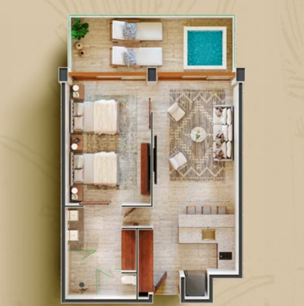Departamento en Venta en Puerto Morelos, Puerto Morelos, Quintana Roo 2