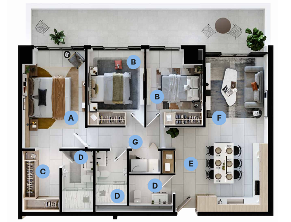 Departamento en Venta en Las Cumbres, Monterrey, Nuevo León 2