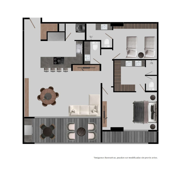 Departamento en Venta en Del Valle, San Pedro Garza García, Nuevo León 2