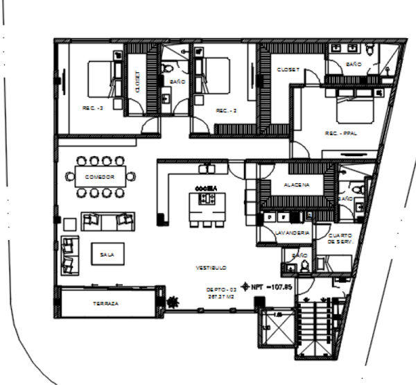 Departamento en Venta en Valle de San Ángel Sect Jardines, San Pedro Garza García, Nuevo León 3
