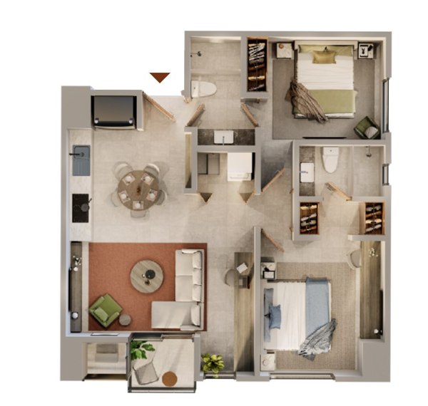 Departamento en Venta en Ladrillera, Monterrey, Nuevo León 2