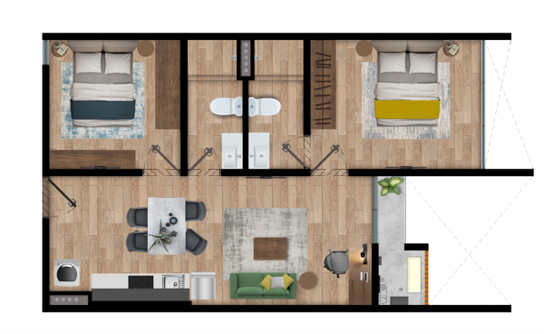 Departamento en Venta en Bernardo Reyes, Monterrey, Nuevo León 2