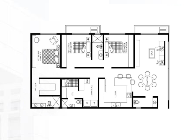 Departamento en Venta en Tampiquito, San Pedro Garza García, Nuevo León 2