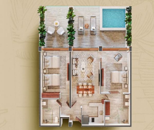 Departamento en Venta en Puerto Morelos, Puerto Morelos, Quintana Roo 2