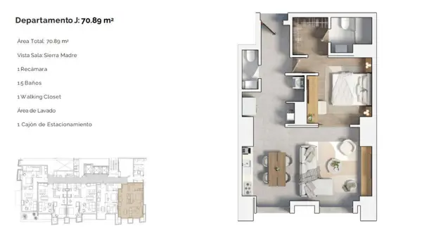 Departamento en Venta en Loma Larga, Monterrey, Nuevo León 3