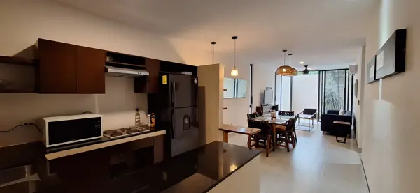 Departamento en venta  amueblado en  Santa Gertrudis Copó Mérida Yucatan