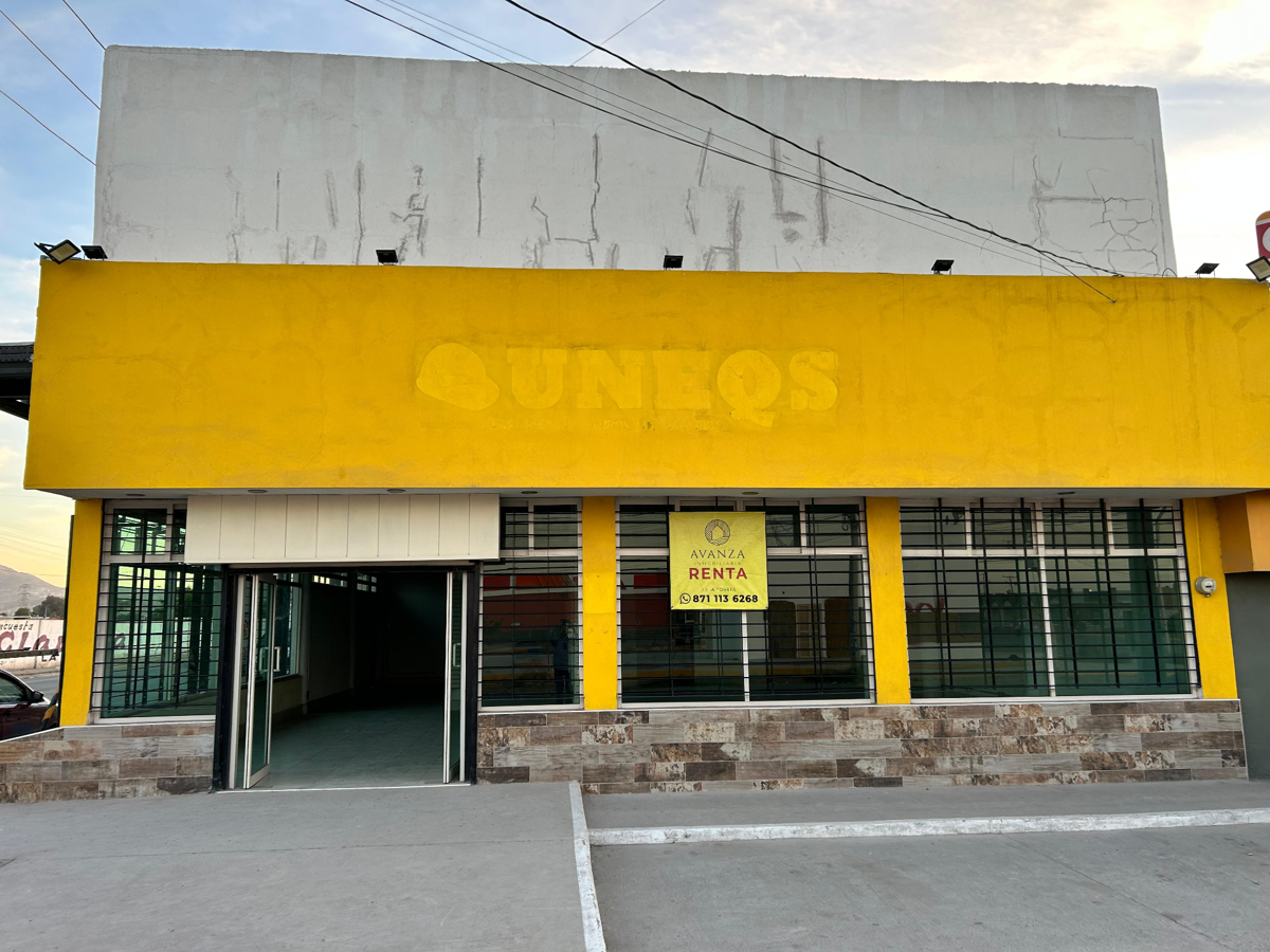 Local en renta a media cuadra de Blvd. Rebollo Acosta en Gómez Palacio Local en renta a media cuadra de Blvd. Rebollo Acosta en Gómez Palacio