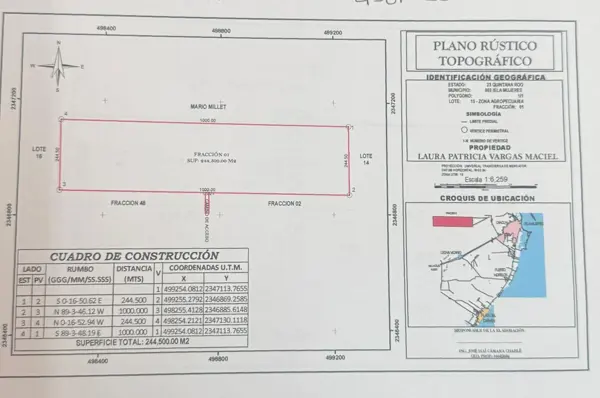 Terreno en venta en Ixchel, Benito Juárez, Quintana Roo