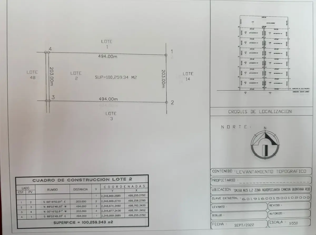 Terreno en venta en Cancún (Internacional de Cancún), Benito Juárez — foto 1 de 12