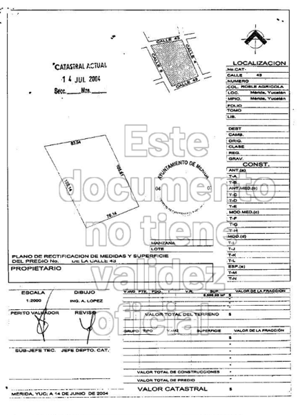 Terreno en venta en El Roble Agricola, Mérida — foto 3 de 3