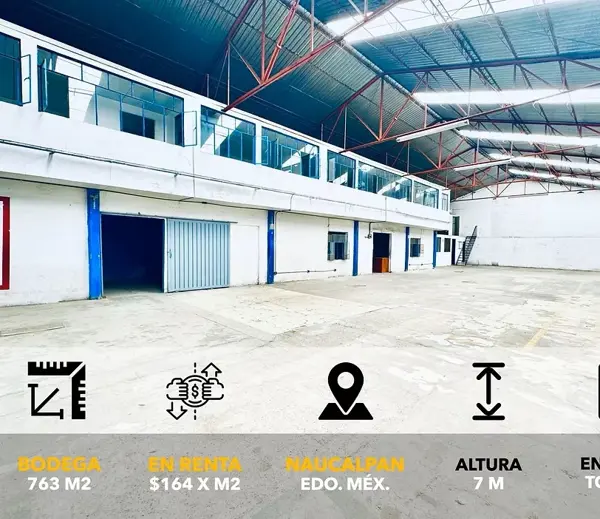 Bodega en renta en Naucalpan, Naucalpan de Juárez — foto 2 de 3
