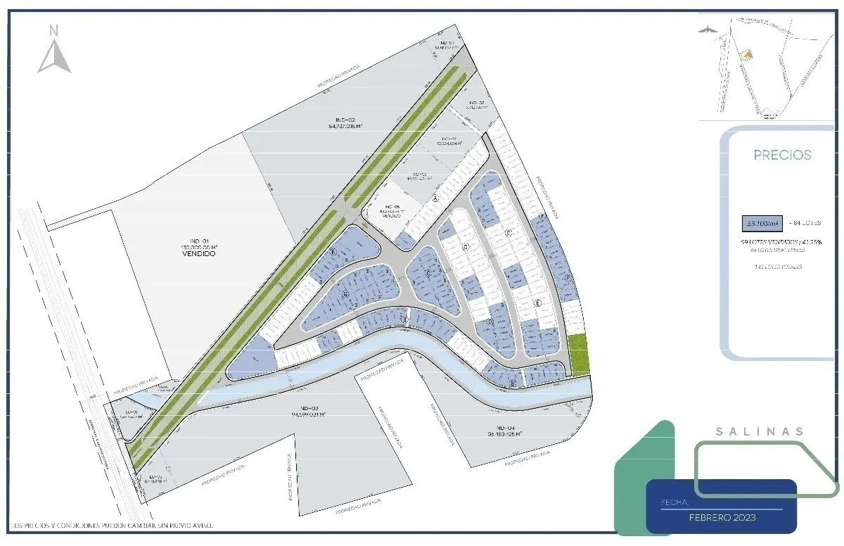 Terreno en venta en Valle del Norte, Salinas Victoria — foto 1 de 3