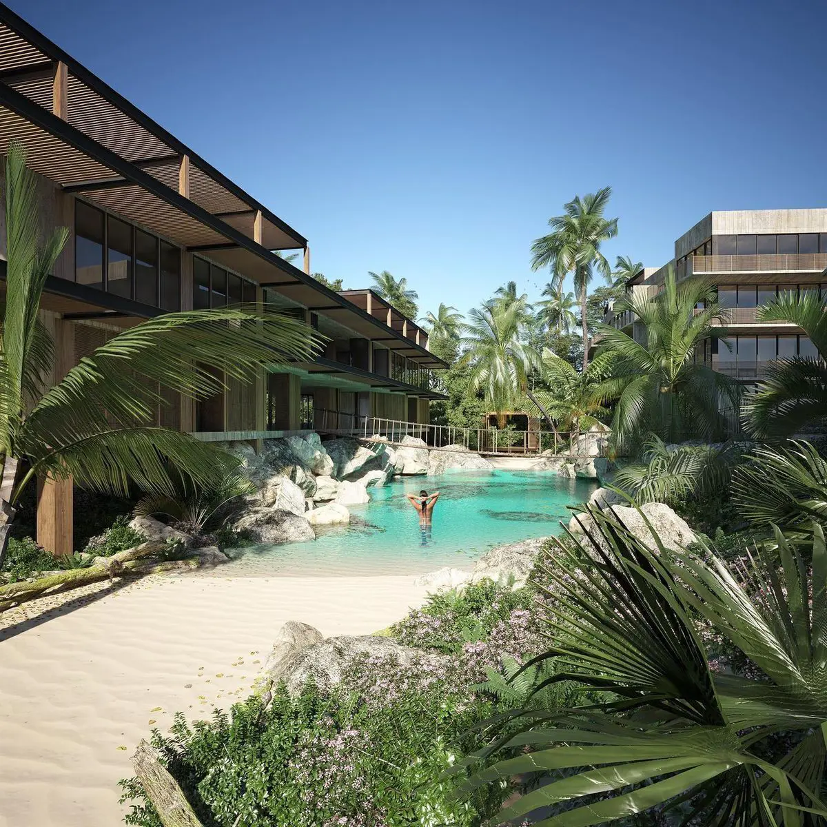 Departamento en venta en Tulum Centro, Tulum — foto 1 de 22
