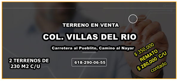 Oportunidad Única: Terrenos Exclusivos en la Zona de Mayor Plusvalía de Durango