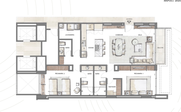 Departamento en Venta en Del Valle, San Pedro Garza García, Nuevo León 3