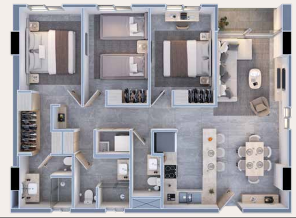 Departamento en Venta en Pedregal de Santa Catarina, Santa Catarina, Nuevo León 2