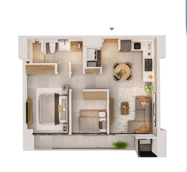 Departamento en venta en Bosques del Poniente, Santa Catarina — foto 2 de 15