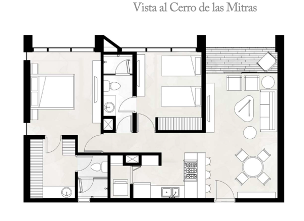 Departamento en Venta en Bosques la Huasteca, Santa Catarina, Nuevo León 2