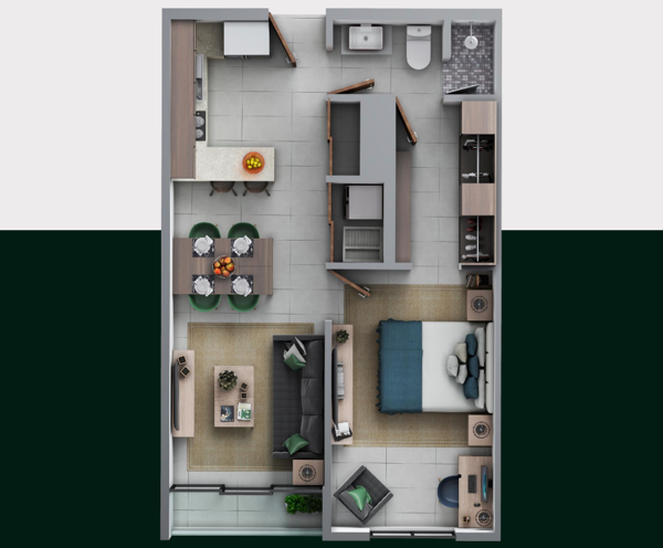 Departamento en Venta en Jardines de Anáhuac, San Nicolás de los Garza, Nuevo León 2